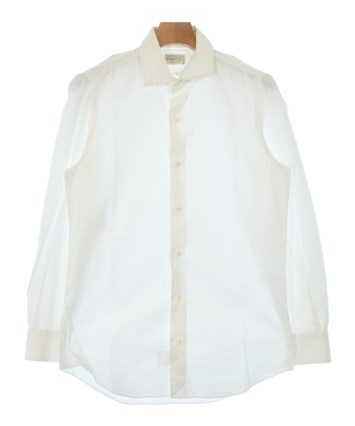 【新品】finamore ドレスシャツ 白 36（XS相当） finamore（フィナモレ）ドレスシャツ 白 サイズ:39(M位) メンズ