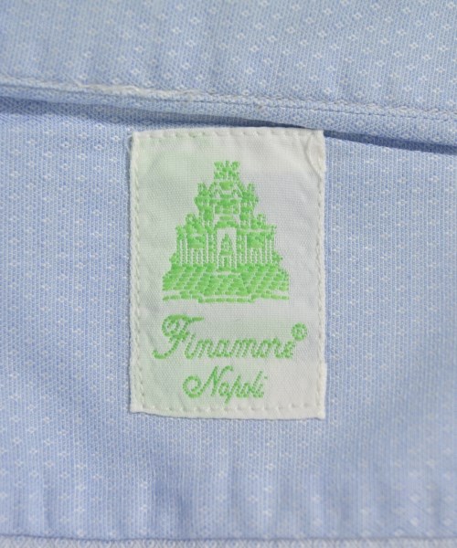finamore（フィナモレ）ドレスシャツ 青 サイズ:L メンズ/2200693026099