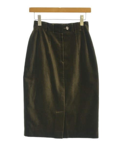 AIGNER（アイグナー）ひざ丈スカート 茶 サイズ:40(M位) レディース/2200672948053