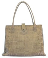 AIGNER（アイグナー）トートバッグ グレー サイズ:- レディース/2200706708134