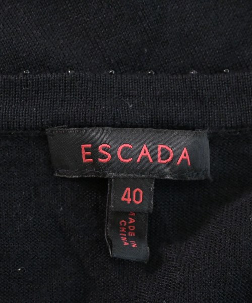 ESCADA（エスカーダ）カーディガン 黒 サイズ:40(M位) レディース ...