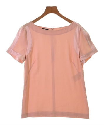 ESCADA エスカーダ ぺプラムトップス 黒白36 新品SE053AM jemma atelier]フォルムギャザーペプラムニットトップス