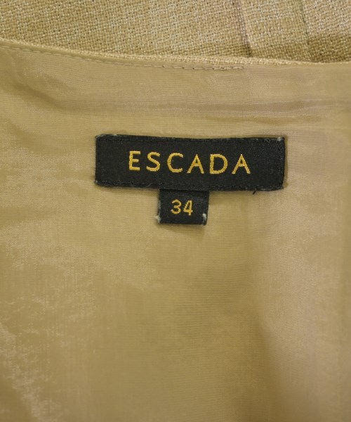 ESCADA（エスカーダ）ワンピース ベージュ サイズ:34(XXS位) レディース/2200635506092