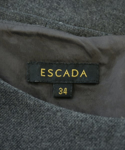 ESCADA（エスカーダ）ワンピース グレー サイズ:34(XXS位) レディース/2200638337075