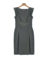 ESCADA（エスカーダ）ワンピース グレー サイズ:34(XXS位) レディース/2200638337075