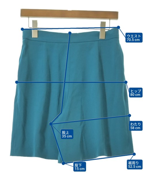 ESCADA（エスカーダ）ショートパンツ 青 サイズ:34(XS位) レディース/2200643215078