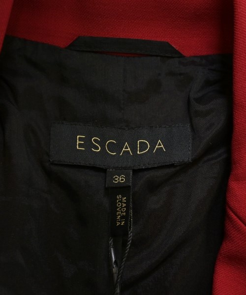 ESCADA（エスカーダ）テーラードジャケット 赤 サイズ:36(XS位) レディース/2200629459014