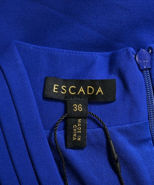 ESCADA（エスカーダ）ワンピース 青 サイズ:36(XS位) レディース/2200629459021