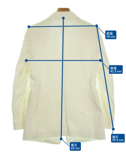 ESCADA（エスカーダ）カジュアルジャケット 白 サイズ:36(XS位) レディース/2200643636019