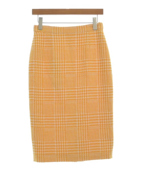 ESCADA(エスカーダ)ロング・マキシ丈スカート 黄 サイズ:34(XS位)/2200634700071