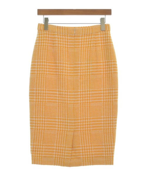 ESCADA（エスカーダ）ロング・マキシ丈スカート 黄 サイズ:34(XS位) レディース/2200634700071