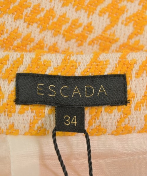 ESCADA（エスカーダ）ロング・マキシ丈スカート 黄 サイズ:34(XS位) レディース/2200634700071