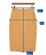 ESCADA（エスカーダ）ロング・マキシ丈スカート 黄 サイズ:34(XS位) レディース/2200634700071