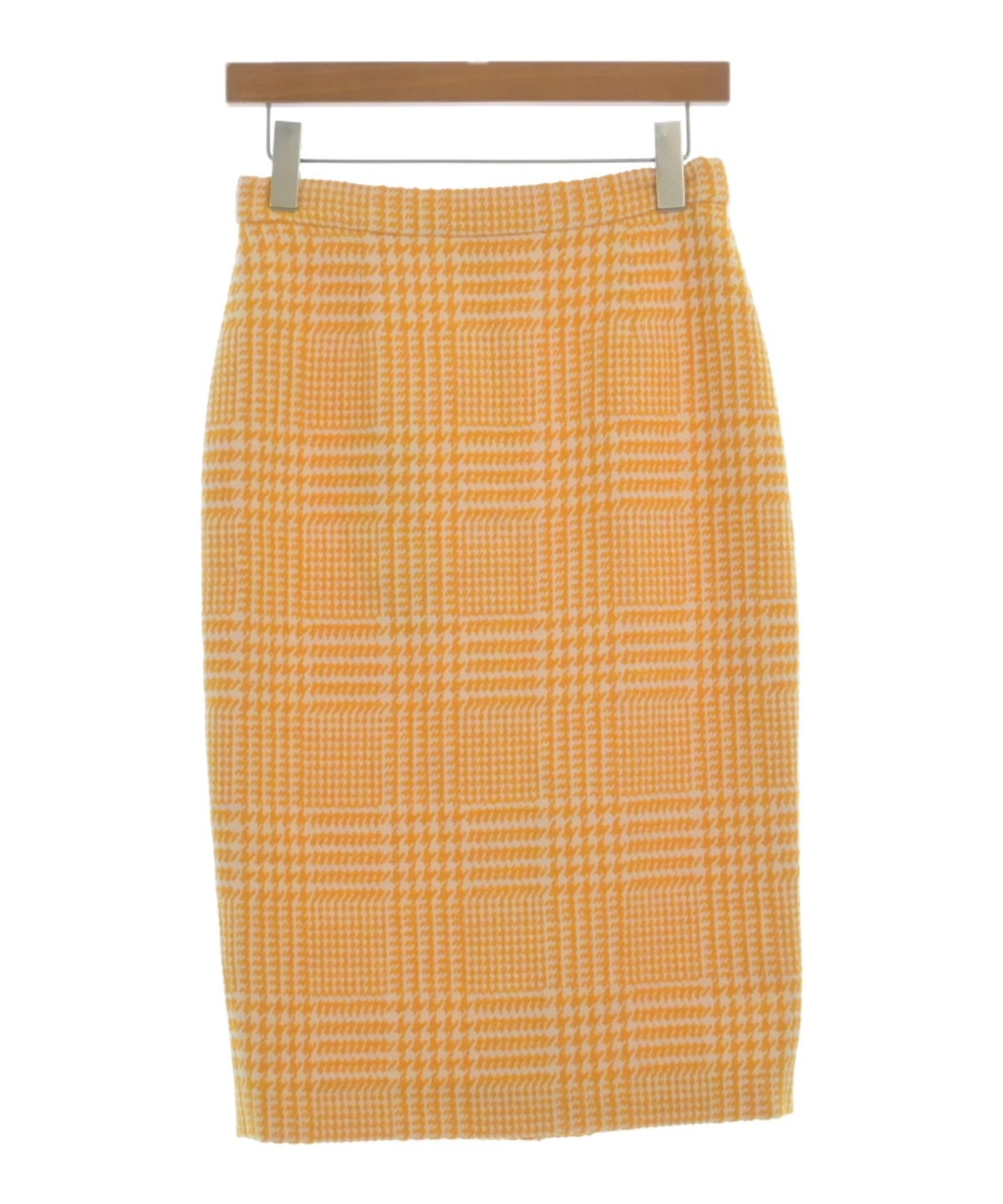 ESCADA（エスカーダ）ロング・マキシ丈スカート 黄 サイズ:34(XS位