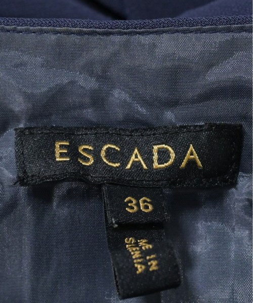 ESCADA（エスカーダ）ワンピース 紺 サイズ:36(XS位) レディース/2200614537109