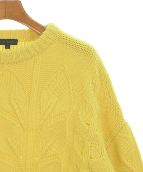 ESCADA（エスカーダ）ニット・セーター 黄 サイズ:M レディース/2200624648017