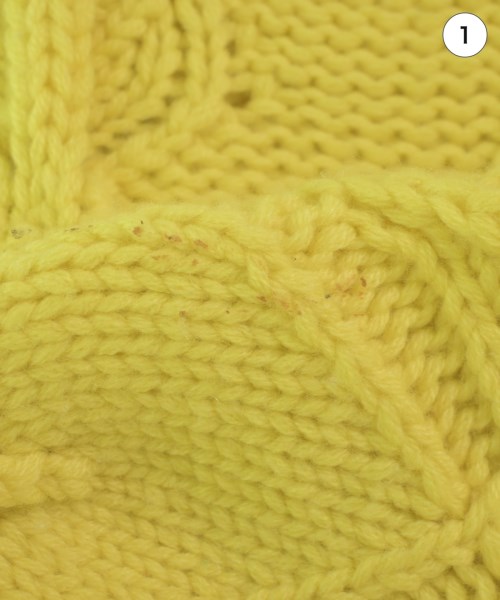 ESCADA（エスカーダ）ニット・セーター 黄 サイズ:M レディース/2200624648017