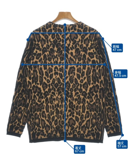 ESCADA（エスカーダ）ニット・セーター 茶 サイズ:XS レディース/2200624648048