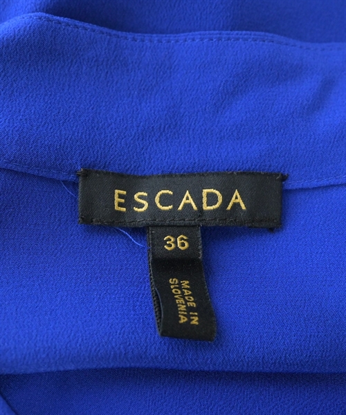 ESCADA（エスカーダ）ブラウス 青 サイズ:36(XS位) レディース/2200608306025
