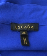 ESCADA（エスカーダ）ブラウス 青 サイズ:36(XS位) レディース/2200608306025