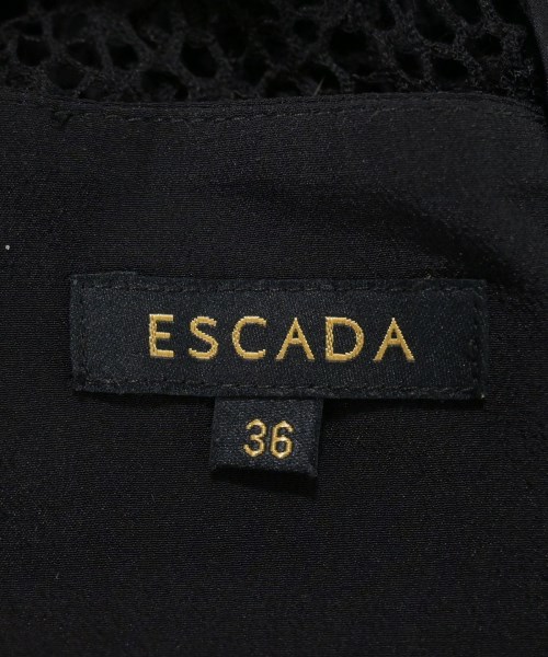 ESCADA（エスカーダ）ワンピース 黒 サイズ:36(XS位) レディース/2200615142050