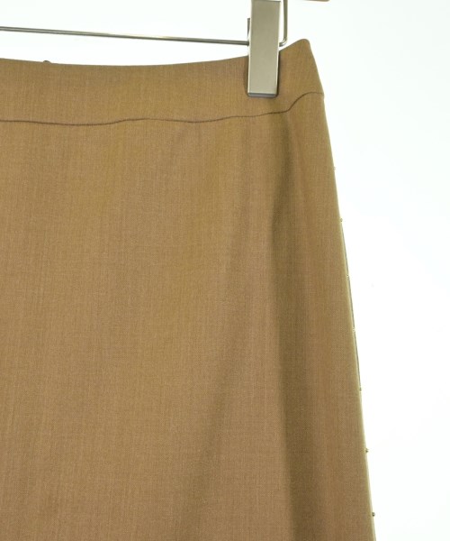 ESCADA（エスカーダ）ひざ丈スカート 茶 サイズ:36(XS位) レディース/2200618962013