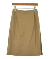 ESCADA（エスカーダ）ひざ丈スカート 茶 サイズ:36(XS位) レディース/2200618962013