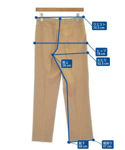 ESCADA（エスカーダ）スラックス ベージュ サイズ:34(XXS位) レディース/2200670218059