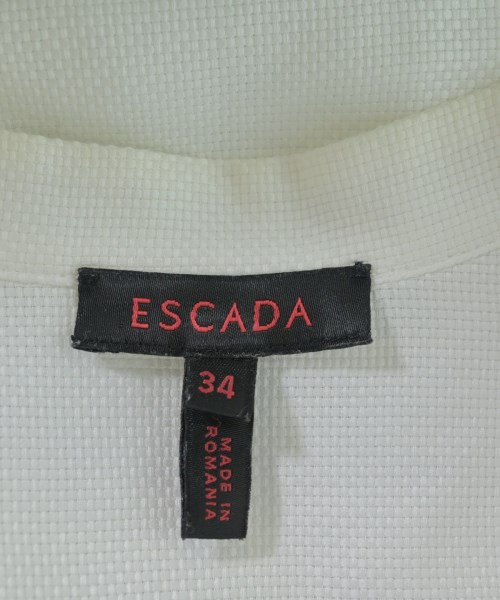 ESCADA（エスカーダ）カジュアルシャツ 白 サイズ:34(XXS位) レディース/2200696290077