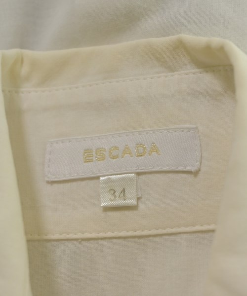 ESCADA（エスカーダ）カジュアルシャツ 白 サイズ:34(XXS位) レディース/2200696290091