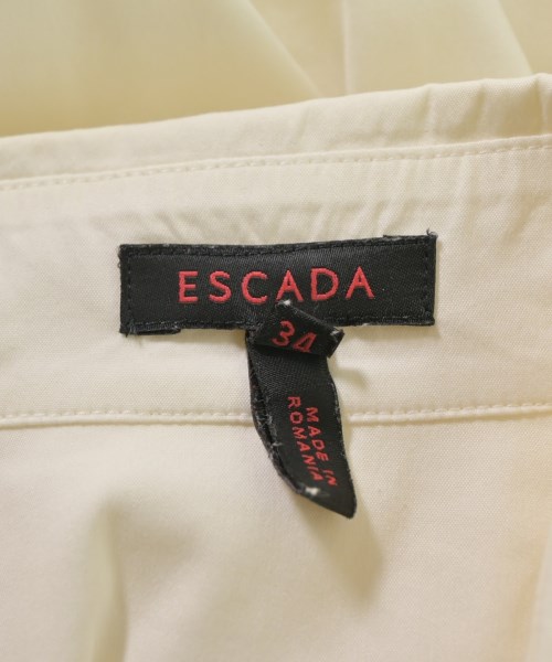 ESCADA（エスカーダ）カジュアルシャツ 白 サイズ:34(XXS位) レディース/2200696290114
