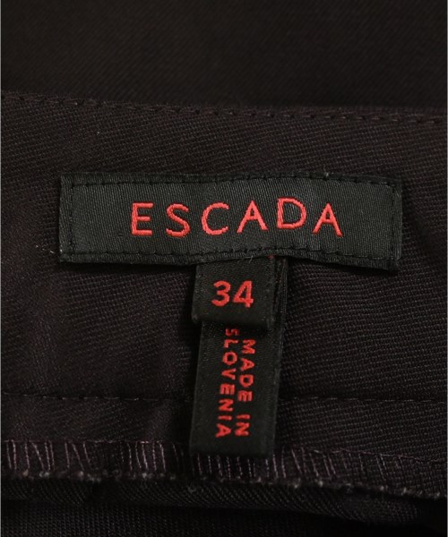 ESCADA（エスカーダ）スラックス 茶 サイズ:34(XXS位) レディース/2200696290428
