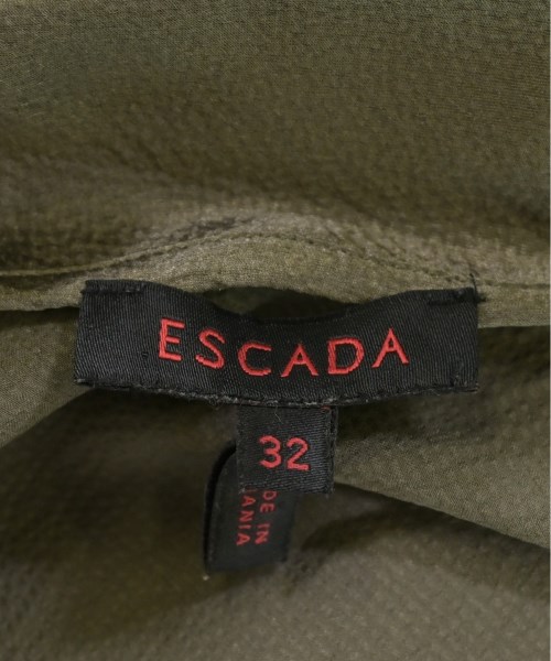 ESCADA（エスカーダ）ブラウス カーキ サイズ:32(XXS位) レディース/2200694592289