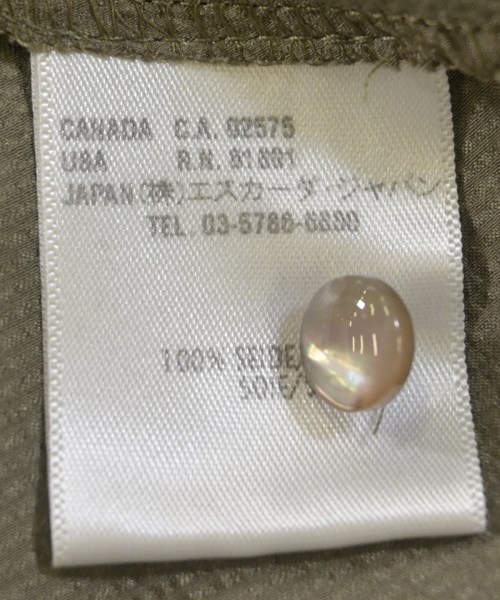 ESCADA（エスカーダ）ブラウス カーキ サイズ:32(XXS位) レディース/2200694592289