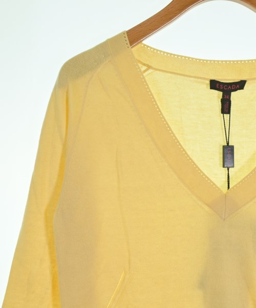 ESCADA（エスカーダ）ニット・セーター 黄 サイズ:34(XXS位) レディース/2200694592418