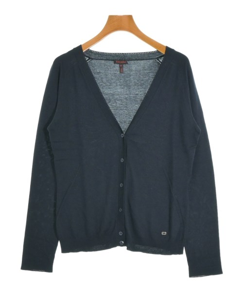 ESCADA(エスカーダ)カーディガン 紺 サイズ:34(XXS位)/2200694592425