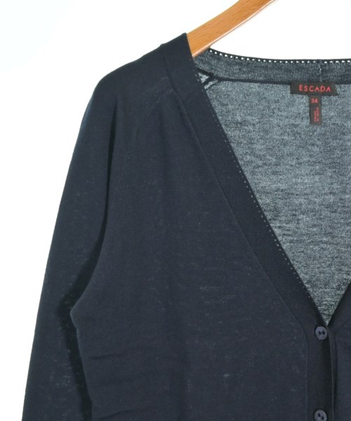 ESCADA（エスカーダ）カーディガン 紺 サイズ:34(XXS位) レディース/2200694592425