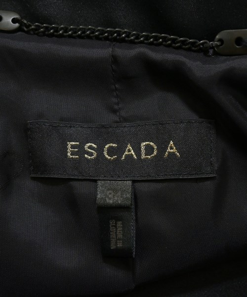 ESCADA（エスカーダ）トレンチコート 黒 サイズ:34(XXS位) レディース/2200656458011