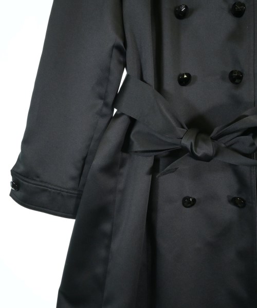 ESCADA（エスカーダ）トレンチコート 黒 サイズ:34(XXS位) レディース/2200656458011