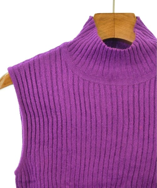 ESCADA（エスカーダ）ノースリーブ 紫 サイズ:34(XXS位) レディース/2200653812380