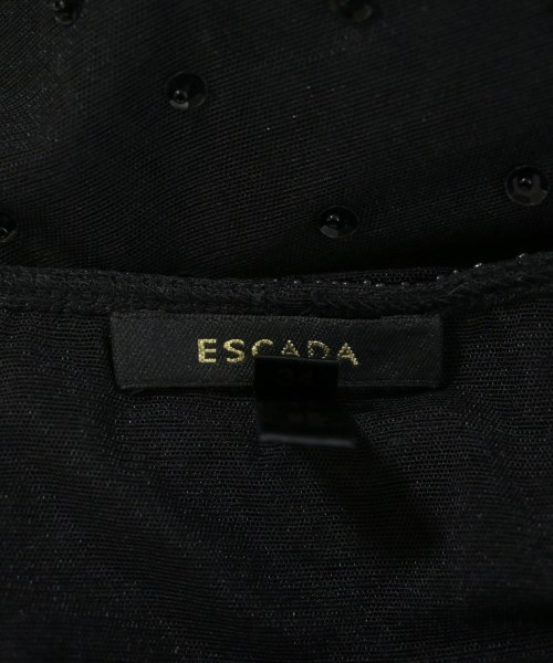 ESCADA（エスカーダ）ブラウス 黒 サイズ:34(XXS位) レディース/2200708172223
