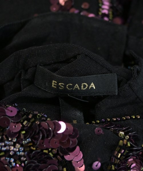 ESCADA（エスカーダ）ブラウス 黒 サイズ:34(XXS位) レディース/2200708172230