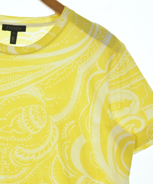 ESCADA（エスカーダ）Tシャツ・カットソー 黄 サイズ:S レディース/2200708810064