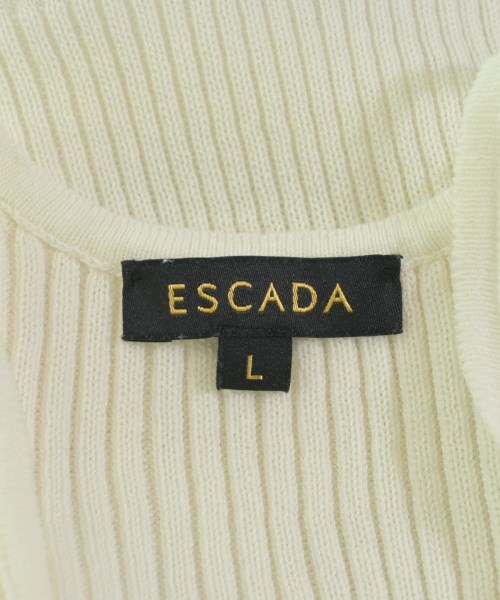 ESCADA（エスカーダ）ベスト/ノースリーブ 白 サイズ:L レディース/2200708820025