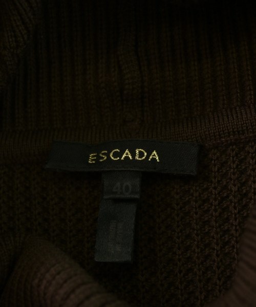 ESCADA（エスカーダ）ニット・セーター 茶 サイズ:40(M位) レディース/2200658747069