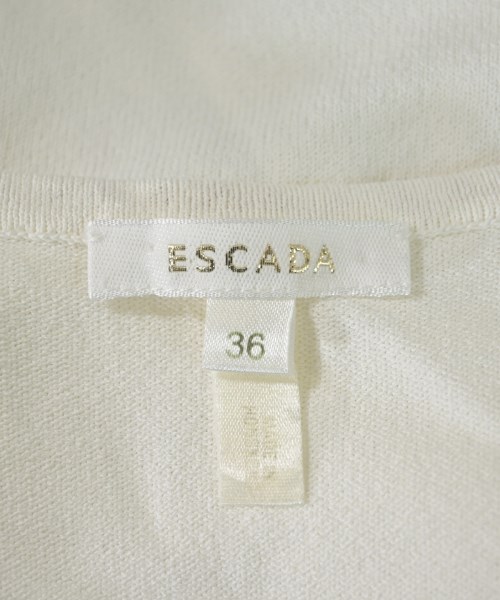 ESCADA（エスカーダ）ニット・セーター 白 サイズ:36(XS位) レディース/2200660456126