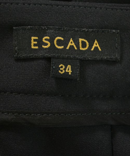 ESCADA（エスカーダ）スラックス 黒 サイズ:34(XXS位) レディース/2200726860065
