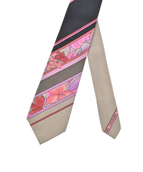 LEONARD（レオナール）ネクタイ ピンク サイズ:- メンズ/2200668787048