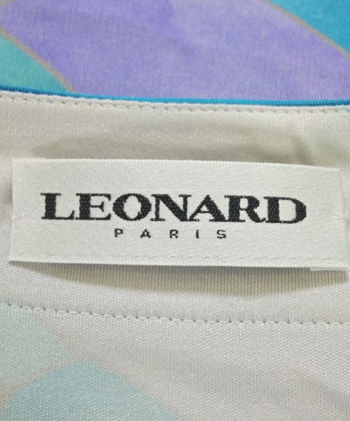 LEONARD（レオナール）ワンピース 青 サイズ:36(S位) レディース/2200721878010