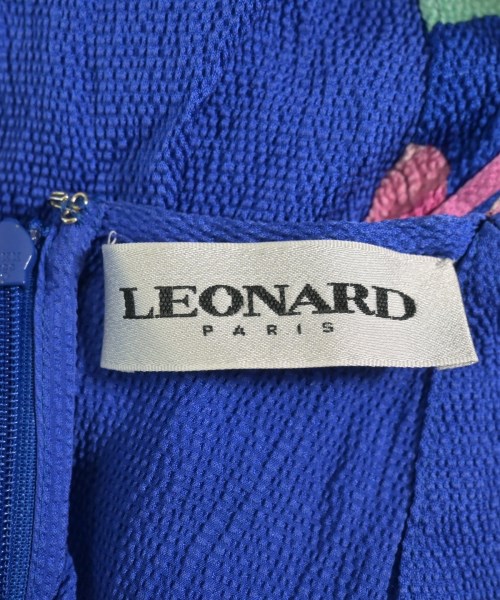 LEONARD（レオナール）ワンピース 青 サイズ:36(XS位) レディース/2200726304019
